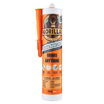 Gorilla Grab Adhesive 290ml White