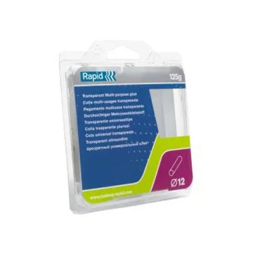 Rapid Transparent Glue Sticks Pack of 13 12mm diameter x 94mm