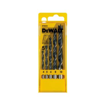 Dewalt Cassette 5 Brad Point Drills