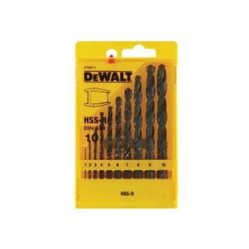 Dewalt HSS-R 10 Piece Set