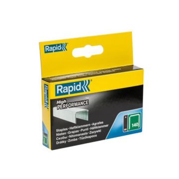 Rapid 140/14 14mm Galvanised Staples Box 2000