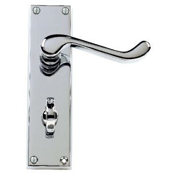 Dale Hardware PCP Victorian Scroll Lever Bathroom Furniture - Prestige 
