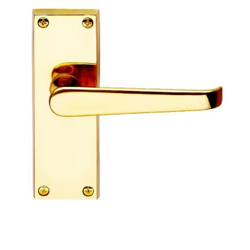 Dale Hardware PB Victorian Lever Latch - Premier 
