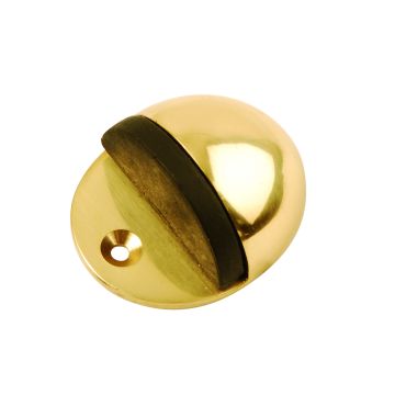 Dale Hardware Brass 44x51mm Oval Door Stop 