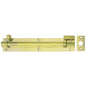 Dale Hardware Brass 76x25mm Necked Barrel Bolt 