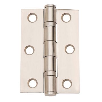 Dale Hardware SSS 76 x 51mm Ball Bearing hinges c/w screws (1pr)