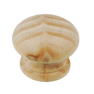 Dale Hardware Pine 40mm Cupboard Knob (x2) 