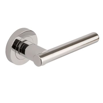 Dale Hardware Polished Chrome Sultan Lever on Round Rose 