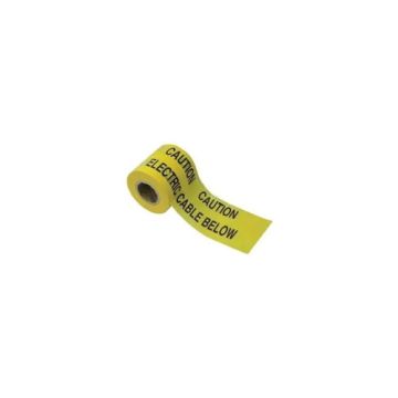 Ultratape Non-Detectable Underground Marker Tape 150mm x 365M "Electric Cable Below"         