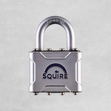 Vulcan P445 45mm Open Boron Shackle Padlock Squire
