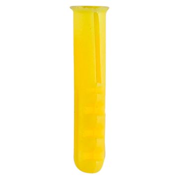 Timco yellow Plastic Plug Bx100