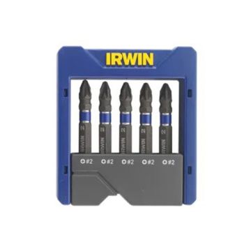 Impact Screwdriver Pocket Bit Set of 5 Pozi