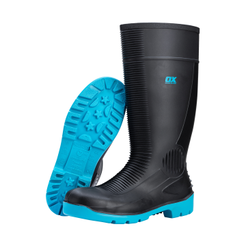 Ox Safety Wellington Boots Size 10