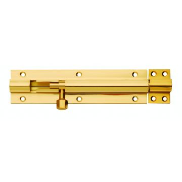 Dale Brass 100mm Straight Barrel Bolt