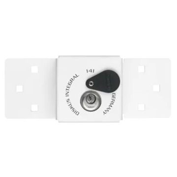 Abus Integral Van Lock White 141/200 +26/70 with 70mm Series 26 Diskus Padlock