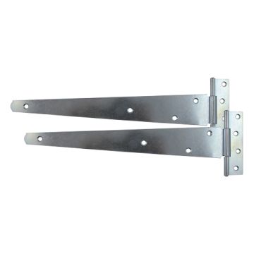 Timco Taurus Medium Tee Hinge Pair Galv 12" HGB