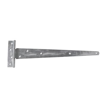 Timco Taurus Medium Tee Hinge Pair Galv 18" HGB