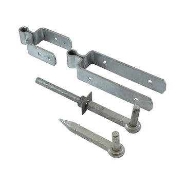 Timco Taurus Standard Gate Hinge Set Galv 600mm FGS