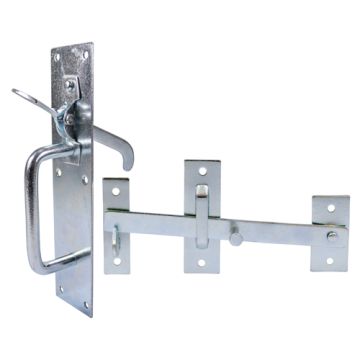 Timco Taurus Suffolk Latch Medium Zinc 7.5" LCP