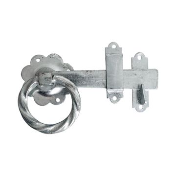 Timco Taurus Ring Gate Latch - Twist Galv 6" LCP