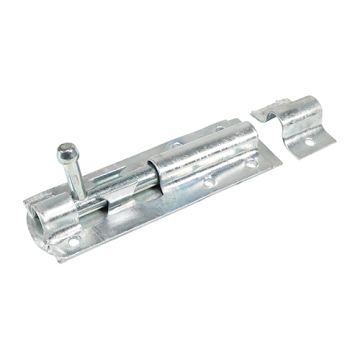 Timco Taurus Straight Tower Bolt Zinc 4" BTB