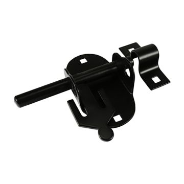 Timco Taurus Oval Padbolt Black 4" BTB