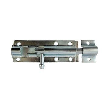 Timco Taurus Straight Tower Bolt Zinc 4" BTP