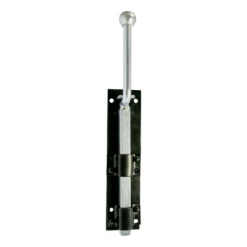 Timco Taurus Monkey Tail Bolt Black 12" BTP
