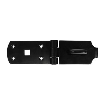 Timco Taurus Bolt On Hasp-Staple Black 8" HSB