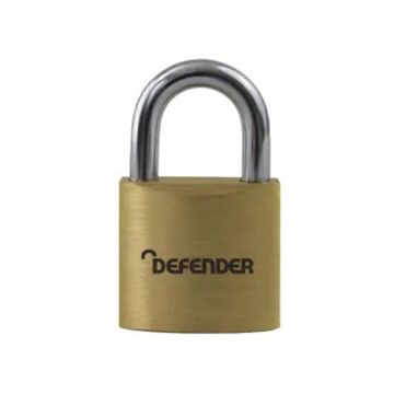 Defender 60mm Brass Padlock