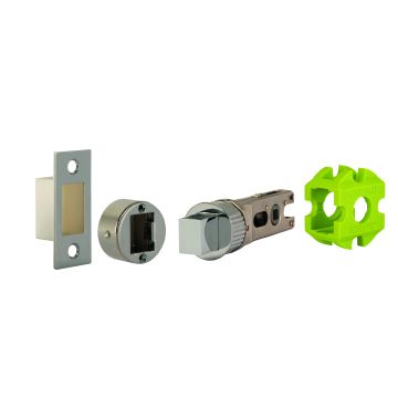 Dale Hardware Jigtech Smart 57mm Backset Bathroom Bolt Polished Chrome 