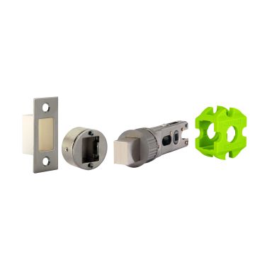 Dale Hardware Jigtech Smart 57mm Backset Bathroom Bolt Satin Nickel
