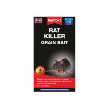 Rentokil Rat Killer Grain Bait 3 Sachet