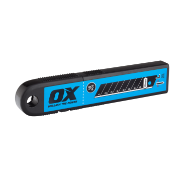 OX Pro Snap Off Knife Blades 18mm - Pack 10