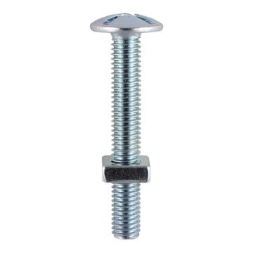 Timpac Roofing Bolts & Square Nuts 6 x 100