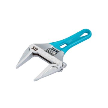 Ox Pro Extra Wide Jaw Stubby Adjustable Wrench
