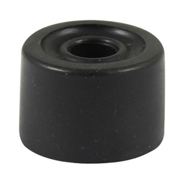 Timco PVC Door Stop Black 2pk