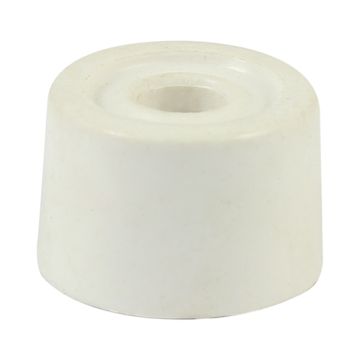 Timco PVC Door Stop White 2pk 