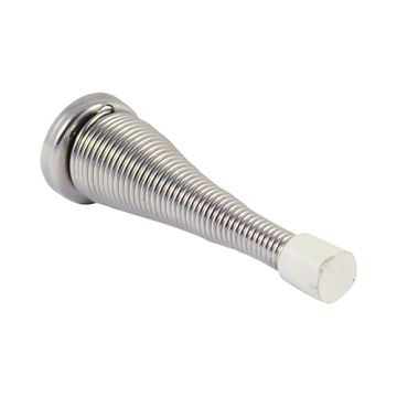 Timco Spring Door Stop Nickel 2pk