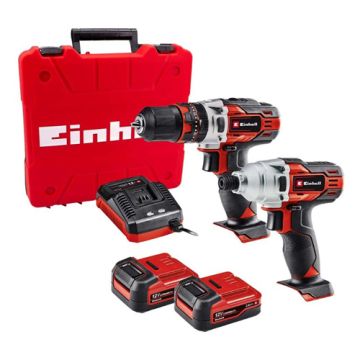 Einhell 12V Impact Driver & Drill Driver Twin Pack