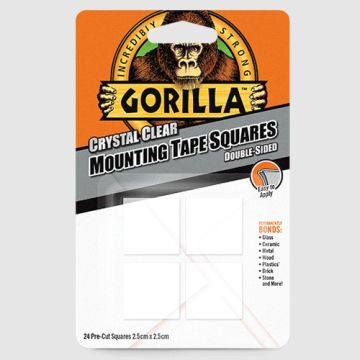 Gorilla Mounting Tape Squares