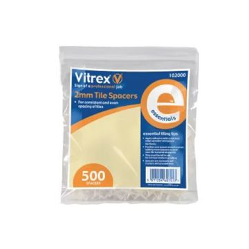 Vitrex Essentials Tile Spacers 2mm x 500