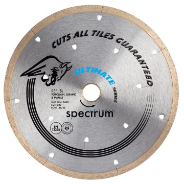 Spectrum Ultimate Diamond Blade All Tiles Guaranteed 230/25.4/22.23mm