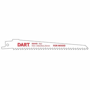 DART S644D Wood Cutting Reciprocating Blade Pk 5