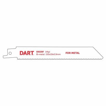 DART S922BF Metal Cutting Reciprocating Blade Pk 5