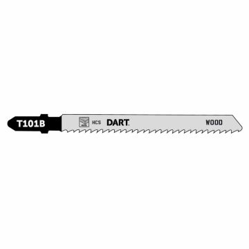 DART T101B Wood Cutting Jigsaw Blade - Pk 5