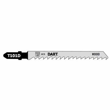 DART T101D Wood Cutting Jigsaw Blade - Pk 5