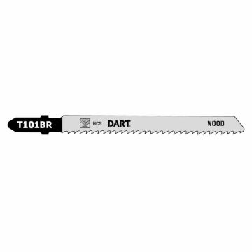 DART T101BR Wood Cutting Jigsaw Blade - Pk 5