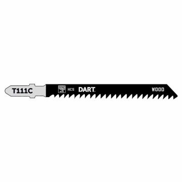 DART T111C Wood Cutting Jigsaw Blade - Pk 5