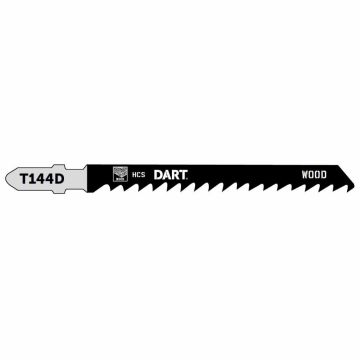 DART T144D Wood Cutting Jigsaw Blade - Pk 5